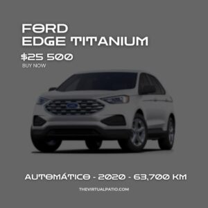 FORD EDGE TITANIUM 2020 - AUTOMATICO