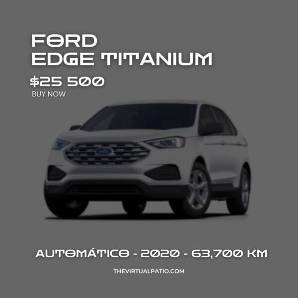 FORD EDGE TITANIUM 2020 - AUTOMATICO