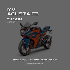 MV AGUSTA F3 2020 - MANUAL